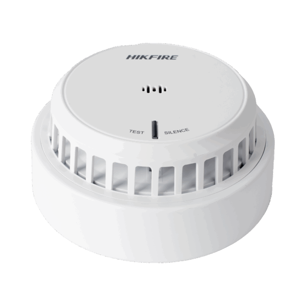 (HikFire) Detector de Humo Óptico Hikvision / Tecnología Avanzada de Detección de Incendios / Alarma Temprana y Fiabilidad Certificada
