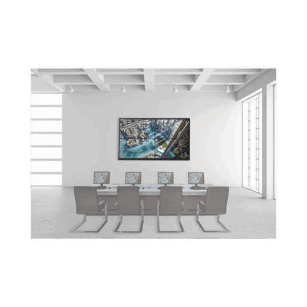 Kit Videowall 2X2 / Incluye 4 Pantallas de 46" / Decoder / Base de Pared / Accesorios de Instalación