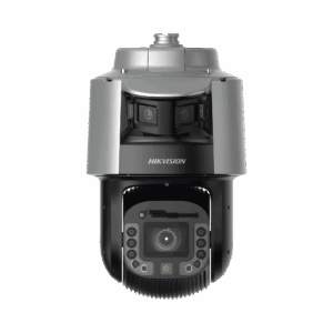[TandemVu] Domo PTZ IP 4 Megapixel con Cámara Panoramica 180º de 6 Megapixel / 25X Zoom / 300 mts IR y 30 mts Luz Blanca / IP67 / IK10  / Autoseguimiento / Wiper / Deep learning / Entrada-Salida de Audio y Alarma / Ultra Baja Iluminació