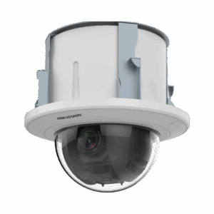 Domo PTZ IP 2 Megapixel / 25X Zoom / Uso en Plafon / ACUSENSE / DARKFIGHTER  / IK10 / Entrada y Salida de Audio y Alarmas / WDR 120 dB /  HLC / EIS / PoE+ / Metal / microSD