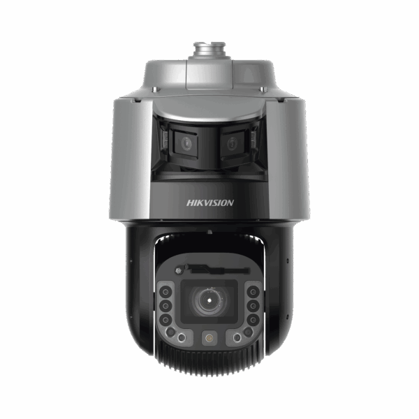 [TandemVu] Domo PTZ IP 4 Megapixel con Cámara Panoramica 180º de 6 Megapixel / 42X Zoom / 300 mts IR y 30 mts Luz Blanca / IP67 / IK10  / Autoseguimiento / Wiper / Deep learning / Entrada-Salida de Audio y Alarma / Ultra Baja Iluminació
