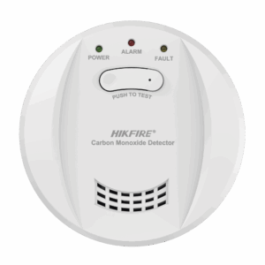 (HikFire) Detector de Monóxido de Carbono / Sensor Electroquímico Avanzado / Alarma Visual y Audible