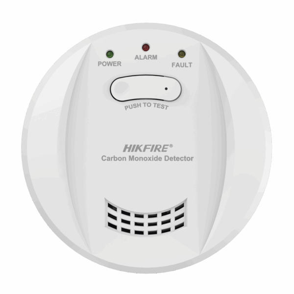 (HikFire) Detector de Monóxido de Carbono / Sensor Electroquímico Avanzado / Alarma Visual y Audible