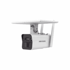 Kit Solar IP All in One / Doble Detección (Radar + PIR) / Bala IP 4 Megapixel / Lente 4 mm / Panel Solar / Batería de Respaldo de Litio 10Ah (Hasta 11 Días) / Conexión 4G / Audio de Dos Vías / Accesorios de Inst. / Direc