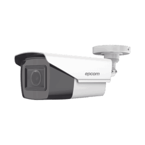 Bala TURBOHD 5 Megapixel / Lente Mot. 2.7 a 13.5 mm / 40 mts IR EXIR / dWDR / TVI-AHD-CVI-CVBS / Exterior IP67  / 12 Vcc / 24 VCA