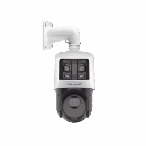 [TandemVu] Domo PTZ IP 4 Megapixel con Cámara Panoramica 6 Megapixel / 25X Zoom / 100 mts IR / IP66  / WDR / PoE+ / Entrada-Salida de Audio y Alarma / Ultra Baja Iluminación / Micro SD