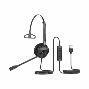 Diadema monoaural con tecnología antishock para teléfonos IP...
