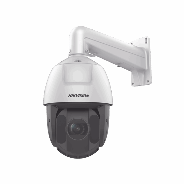 PTZ IP 4 Megapixel / 25X Zoom / 150 mts IR / DARKFIGHTER / ACUSENSE (Evita Falsas Alarmas) / Exterior IP66 / WDR 120 dB / PoE+ / Alarmas y Audio I/O / Micro SD / Metal / 24 VCA