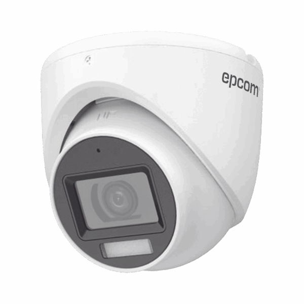 [Dual Light + ColorVu] Turret TURBOHD 2 Megapixel (1080p) / Lente 2.8 mm / 30 mts IR + 20 mts Luz Blanca / Gran Angular 101° / Exterior IP67 / Micrófono Integrado /  4 Tecnologías /  Metal