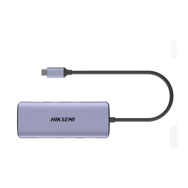 Hub (Adaptador) USB - C / 8 en 1 / 1 Salida HDMI (4K) / 1 Salida USB 2.0 / 3 Salidas USB 3.0 / 1 Salida SD (Memoria SD) / 1 Salida TF (Micro SD) / 1 Entrada USB - C (Carga Rapida / 100 Watts)