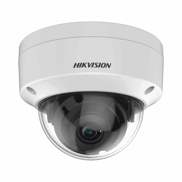 Domo TURBOHD 2 Megapixel (1080p) / Lente 2.8 mm / 30 mts IR EXIR / TVI-AHD-CVI-CVBS / IK10 / IP67 / WDR 120 dB / Ultra Baja Iluminación / Metal
