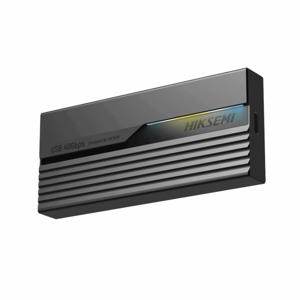 Carcasa para SSD M.2 (Enclosure) / Conector USB-C / RGB / Hasta  40 Gbps