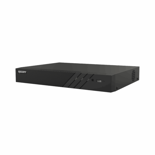 DVR 8 Canales TURBOHD + 8 Canales IP / 8 Megapixel (4K) / Audio Bidireccional por Coaxitron / ACUSENSE / Reconocimiento Facial / 1 Bahía de Disco Duro / Salida de Video en 4K / H.265+