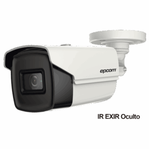 Bala TURBOHD 4K (8 Megapixeles) / Gran Angular 102º / Lente 2.8 mm / Exterior IP67 / IR EXIR 60 mts / dWDR