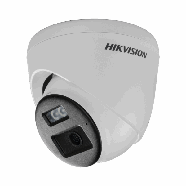 [Audio Bidireccional + Dual Light + ColorVu] Turret TURBOHD 3k (5 Megapixel) / Lente 2.8 mm / 40 mts IR EXIR + 40 mts Luz Blanca / Micrófono y Bocina Integrado / Exterior IP67 / dWDR