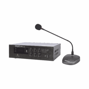 KIT de Amplificador de Audio de 240W Modelo SFB240 | más Micrófono de Escritorio Modelo SF621A