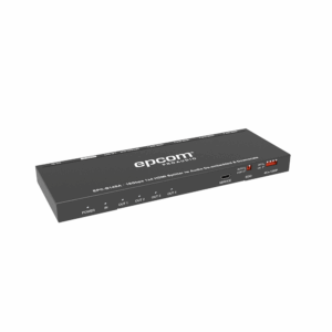 Splitter HDMI 1×4 | 1 Entrada a 4 salidas (Simultaneas) | 4K@60Hz | Extractor de Audio | Down Scaler | HDR  4:4:4 | EDID | 18Gbps