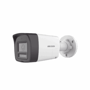 [Audio Bidireccional + Dual Light + ColorVu] Bala TURBOHD 2 Megapixel (1080p) / Lente 2.8 mm / 30 mts IR EXIR + 20 mts Luz Blanca / Micrófono y Bocina Integrado / Exterior IP67 / Metal / dWDR