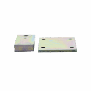 HERRAJES CON  PLACA Y MONTURA POSTERIOR PARA FAAC 400/422