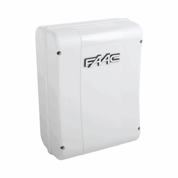 Cuadro de mando FAAC E024S para operadores abatibles  FAAC S418 y FAAC 770N