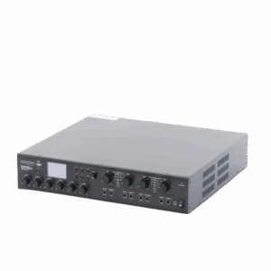 Amplificador Mezclador Matricial | 4 zonas | 240w por canal | 6 entradas | Receptor de medios