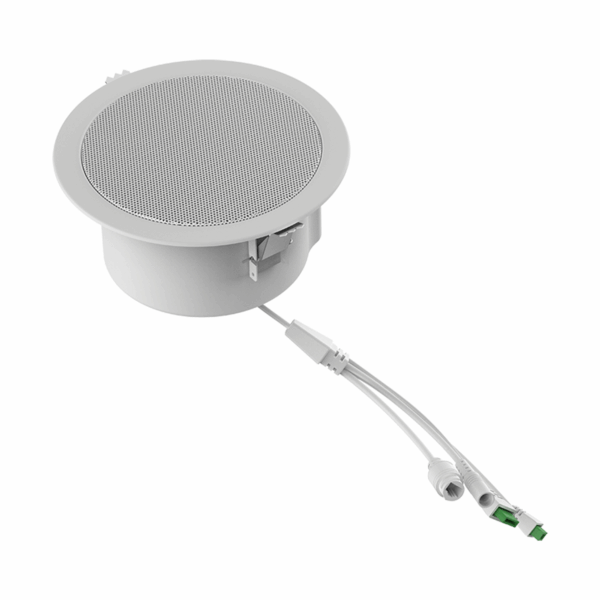 Altavoz de techo para voceo y paging, 2 líneas SIP, potencia de hasta 10W,  alimentación vía PoE