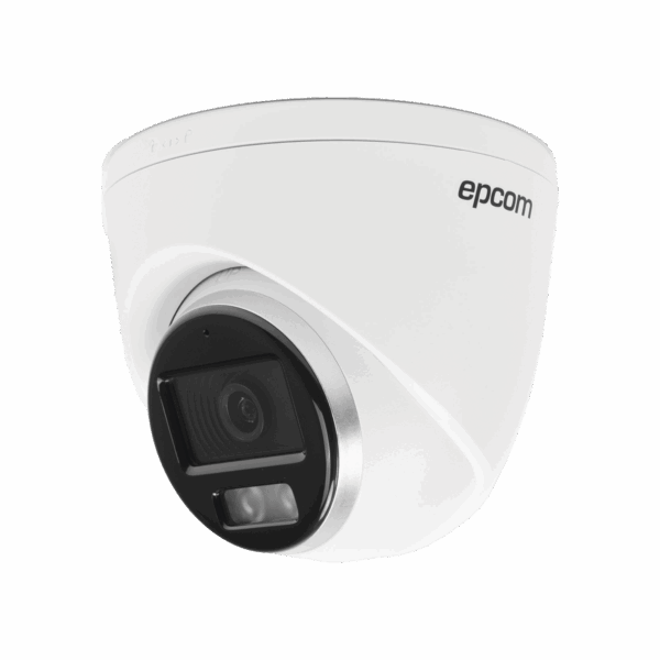 Turret TURBOHD 3K (5 Megapixel) / Lente 3.6 mm / Micrófono Integrado / Imagen a Color 24/7 (ColorVu) / 40 mts Luz Blanca / Exterior IP67 / dWDR / 4 Tecnologías