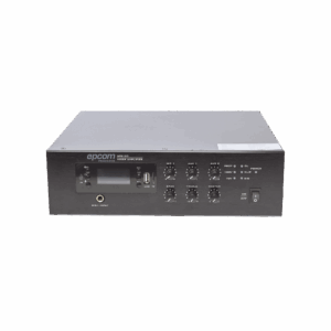 Mini Amplificador de Audio Mezclador | 120W RMS | Sistema 70/100V | MP3 | Tuner | Bluetooth | Musica ambiental y Voceo