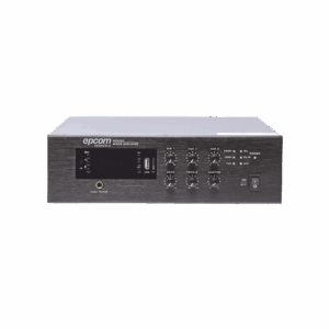 Mini Amplificador de Audio Mezclador | 240W RMS | Sistema 70/100V | MP3 | Tuner | Bluetooth | Musica ambiental y Voceo