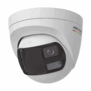 [ColorVu + Dual Light + Panoramica] Turret TURBOHD 3K (5 Megapixel) / Micrófono Integrado / Angulo de visión 180° / Imagen a Color 24/7 / 40 mts Luz Blanca + 40 mts IR / Exterior IP67 / WDR