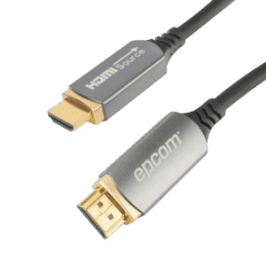 Cable HDMI de Fibra Óptica de 10m | Alta Definición | Version 2.1 | Alta velocidad 18Gbps | 8K@60Hz | HDCP 2.2 | Resistente a EMI y RFI