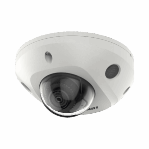 Mini Domo IP 6 Megapixel / Lente 2.8 mm / 30mts IR EXIR / Micrófono Integrado / Exterior IP67 / IK08 / PoE / DARKFIGHTER / Alarmas y Audio I/O / ONVIF / Micro SD / 4 Analíticos: AcuSense, Deteccion Facial, Conteo de Personas por Cruce y Zona