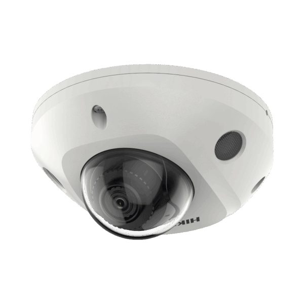Mini Domo IP 6 Megapixel / Lente 2.8 mm / 30mts IR EXIR / Micrófono Integrado / Exterior IP67 / IK08 / PoE / DARKFIGHTER / Alarmas y Audio I/O / ONVIF / Micro SD / 4 Analíticos: AcuSense, Deteccion Facial, Conteo de Personas por Cruce y Zona