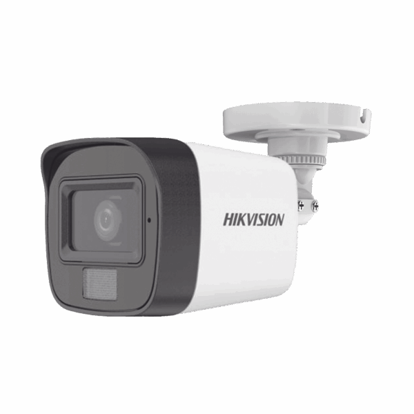 [Dual Light + ColorVu] Bala TURBOHD 2 Megapixel (1080p) / Lente 2.8 mm / 30 mts IR EXIR + 20 mts Luz Blanca / Micrófono Integrado / Gran Angular 101° / Exterior IP67 / 4 Tecnologías