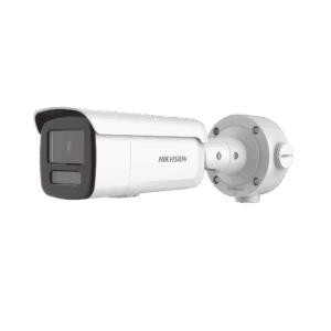 Bala IP 4 Megapixel / Lente 4 mm / Dual Light (60 mts IR + 60 mts Luz Blanca ) / Darkfighter S / Exterior IP67  / WDR 130 dB / 4 Analíticos: AcuSense, Deteccion Facial, Conteo de Personas por Cruce y Zona