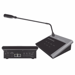 Microfono Remoto de 4 Zonas Para Sistema de Voceo Para Amplificadores SF4240UC y SF2240UC