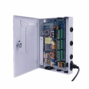Fuente PREMIUM / 11-15 V / 18 canales / 20 A / Alta tecnología en seguridad / Doble ventilador / Hasta 1.8 Amperes por Salida / Filtro de ruido por canal / Diseño de alta gama.