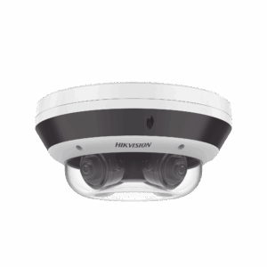 PanoVu Series / Vista Panorámica 360º / 4 Lentes Mot. 2.8 a 12 mm (4 Megapixel por Lente) / 16 Megapixel en Total / WDR 120 dB / DARKFIGHTER / Exterior IP67 / IK10 / PoE+ / 30 mts IR / Micro SD