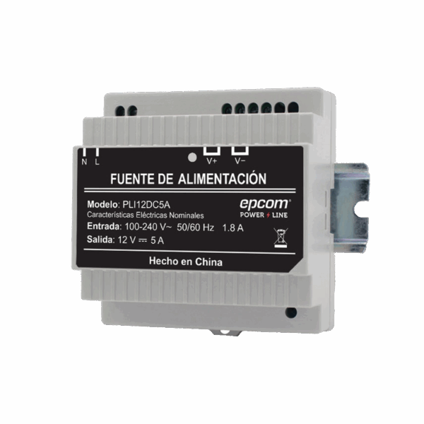 Fuente Industrial Epcom Power Line 12 Vcc 5Amperes