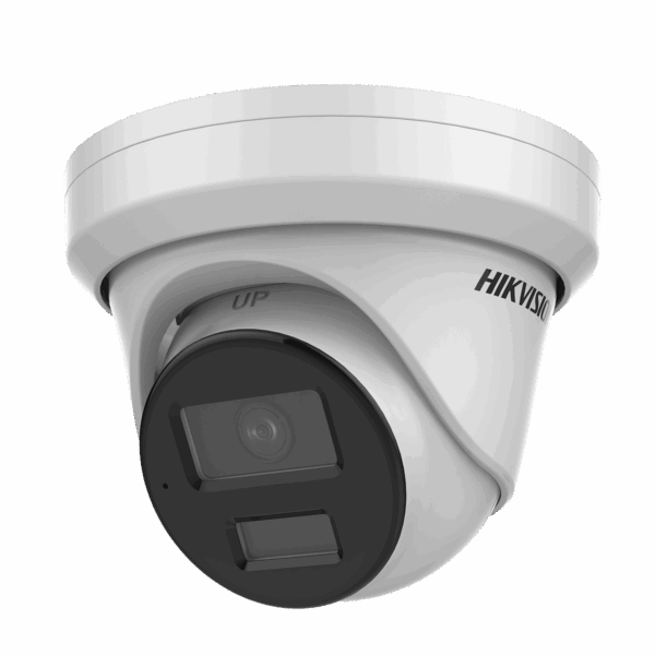 Turret IP 8 Megapixel (4K) / Lente 2.8 mm / 40 mts IR / Exterior IP67 / Micrófono Integrado / DARKFHGITER / Alarmas y Audio I/O / PoE / ONVIF / Micro SD / 4 Analíticos: AcuSense, Deteccion Facial, Conteo de Personas por Cruce y Zona