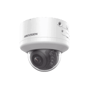 Domo IP 8 Megapixel (4K) / Lente Mot. 2.7 a 13.5 mm / 40 mts IR EXIR / Exterior IP66 / IK10 / DARKFIGHTER / Audio y Alarma I/O / PoE+ / ONVIF / Micro SD / 4 Analíticos: AcuSense, Deteccion Facial, Conteo de Personas por Cruce y Zona
