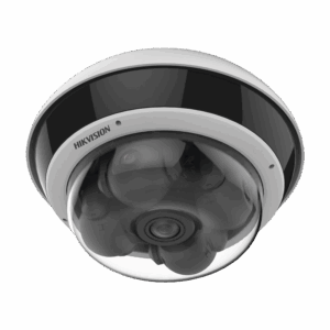 PanoVu Series / Vista Panorámica 360º / 4 Lentes Mot. 2.8 a 8 mm (5 Megapixel por Lente) + 1 Vista Fisheye (2 Megapixel) / 22 Megapixel en Total / DARKFIGHTER / ACUSENSE / Exterior IP67 / IK10 / NEMA 4X / PoE+ / 30 mts IR / Micro SD