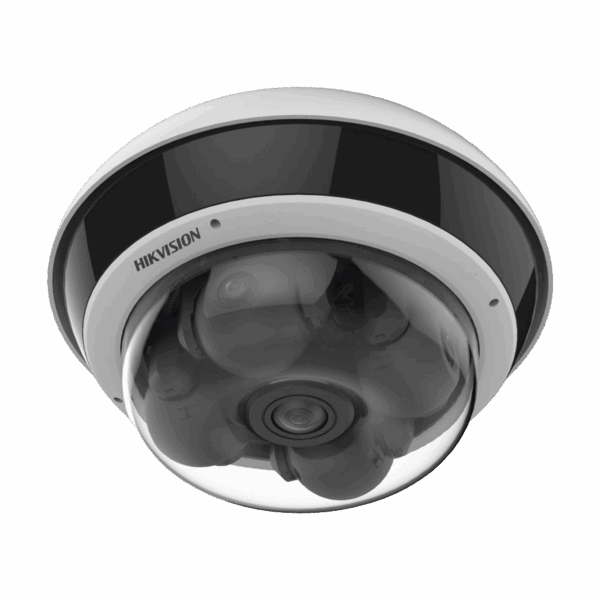 PanoVu Series / Vista Panorámica 360º / 4 Lentes Mot. 2.8 a 8 mm (5 Megapixel por Lente) + 1 Vista Fisheye (2 Megapixel) / 22 Megapixel en Total / DARKFIGHTER / ACUSENSE / Exterior IP67 / IK10 / NEMA 4X / PoE+ / 30 mts IR / Micro SD