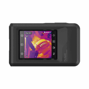 POCKET-E – Cámara Termográfica Portátil Lente Térmico 1.35 mm (96 x 96) pixeles / Lente Optico (640 × 480) / WiFi / IP54 / Memoria interna 4 Gb / Hasta 4 Horas de Funcionamiento Continuo