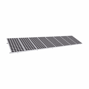 Montaje para Panel Solar, Riel “8” de 5400mm para Módulos de 550 a 660w con Espesor de 35mm, Velocidad de Viento Máx. 136km/h (20° a 45°)