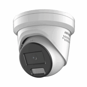 [ PROTECCIÓN ACTIVA ] Turret IP 4 Megapixel / Lente 2.8 mm / 40 mts IR / Exterior IP67 / Micrófono y Bocina Integrado (Audio de Dos Vías) / DARKFIGHTER / PoE / Luz Estroboscopica / ONVIF / Micro SD / 4 Analíticos