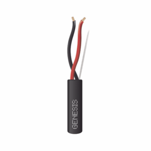Bobina de Cable 305 Metros / 2 x 16 AWG / Cable DIRECT BURIAL FPL / Para uso en Intemperie / Uso en Aplicaciones en Sistemas de Detección de Incendio y Sistemas de Evacuación