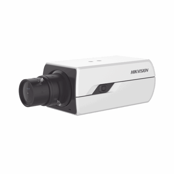 Camara Box IP 4 Megapixel / Serie PRO / DARKFIGHTER / PoE / 12 Vcc o 24 VCA / WDR 120 dB / ONVIF / RS-485 / BLC /  Entrada y Salida de Audio y Alarmas (No Incluye Lente) / Micro SD