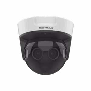 PanoVu Series / Vista Panorámica 180° / 32 Megapixel en Total / 4 Lentes 2.8 mm (4 Lentes 8 Megapixel) / 20 mts IR / Exterior IP67 / IK10 / 12 Vcc / PoE+ / Micro SD