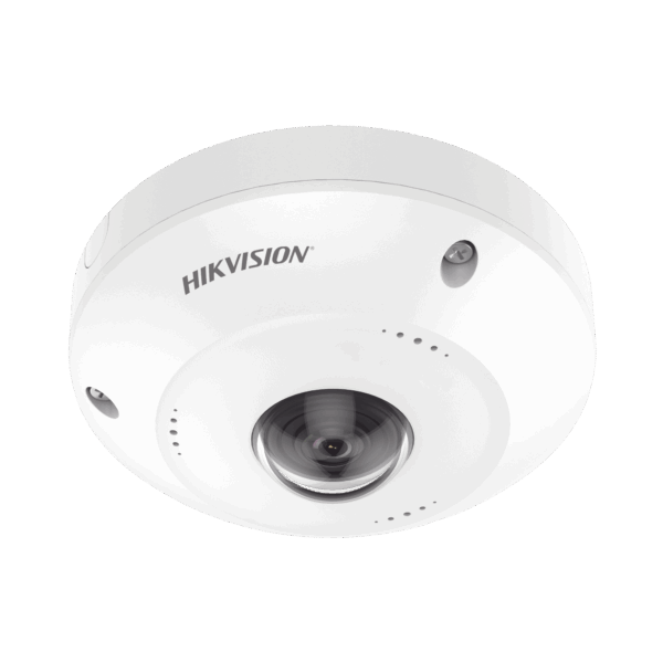 Fisheye IP 4 Megapixel / Panorámica 180° - 360° / Exterior IP67 / IK10 / PoE / Múltiples Vistas por iVMS-4200